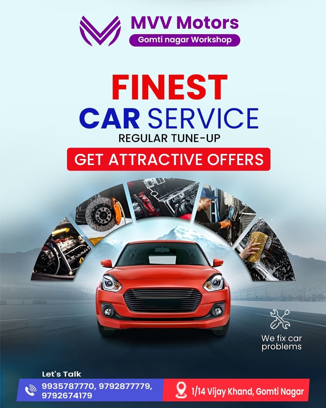 General car service at MVV Motors